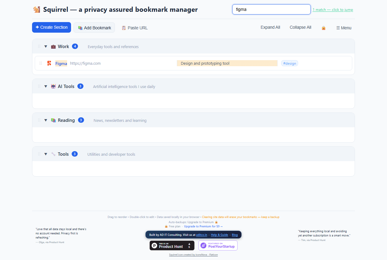 Search in action